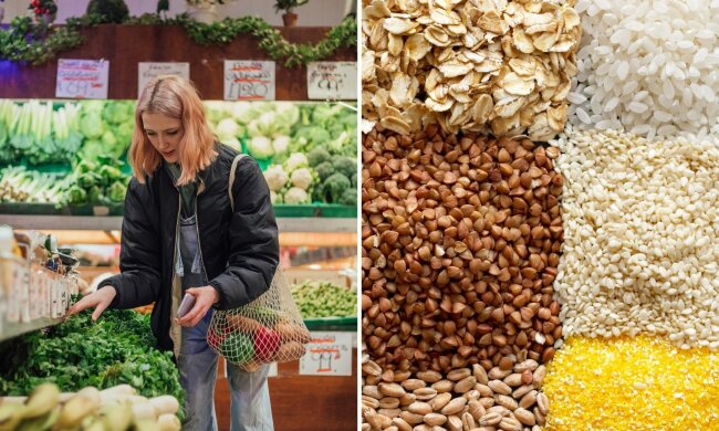Цены на овощи и крупы в Украине, цены на продукты