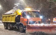 Снежный циклон в Украине