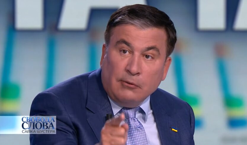 Михеил Саакашвили в эфире "Свобода слова Савика Шустера"