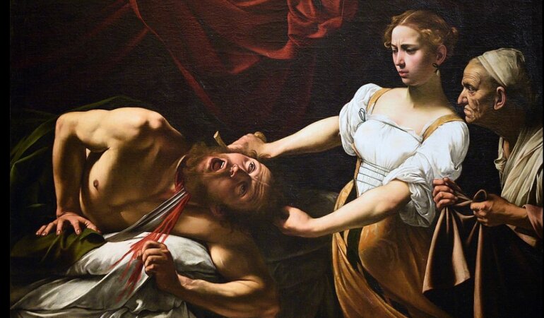 Юдиф убивающая Олоферна