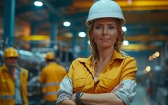 Робота в Україні. Жінки на виробництві