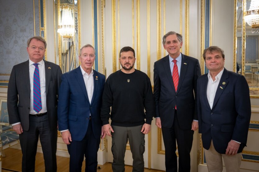 Президент України провів зустріч із делегацією американських конгресменів