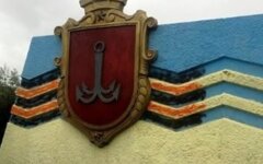 Монумент на въезде в Одессу, 9 мая