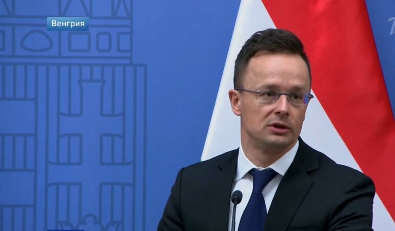 Петер Сийярто, закупка газа Венгрией в РФ, Украина