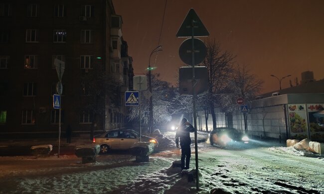 Відключення світла у Києві / Автор: Хвиля