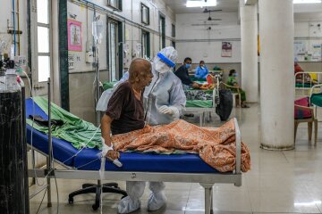 Больница в Индии