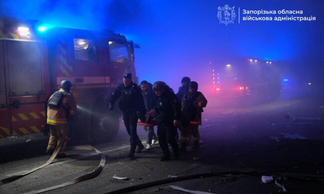 Удар по Запоріжжю