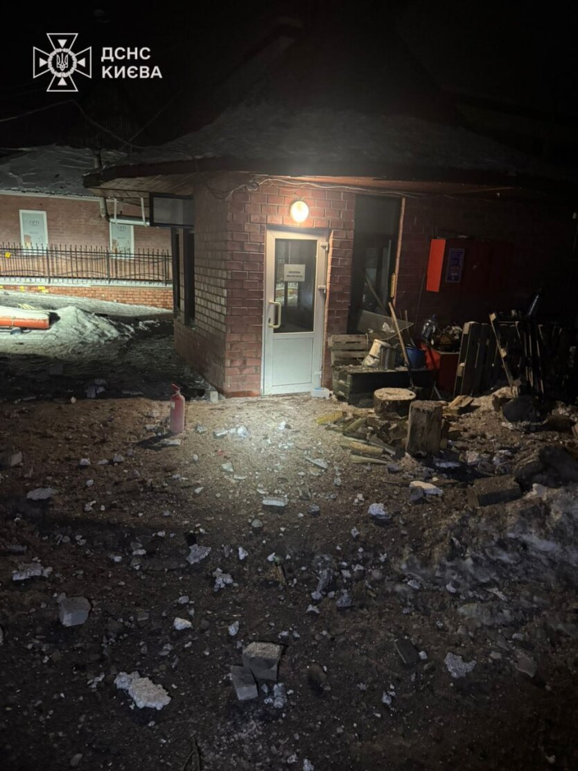 Удар по Києву