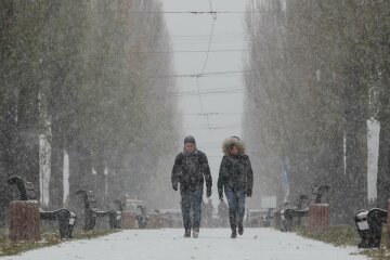 зима в Украине