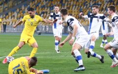 Сборная Украины обыграла Финляндию в отборочном матче чемпионата мира