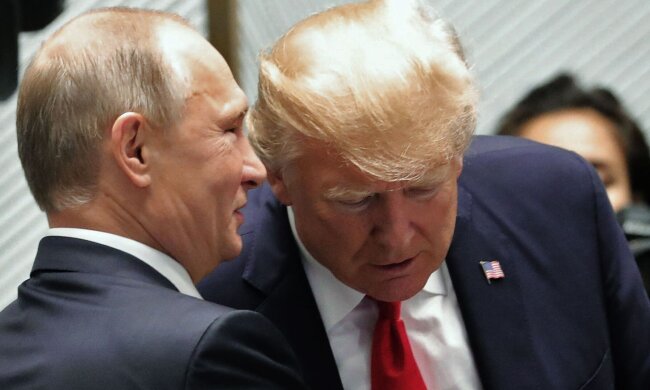 Путин и Дональд Трамп