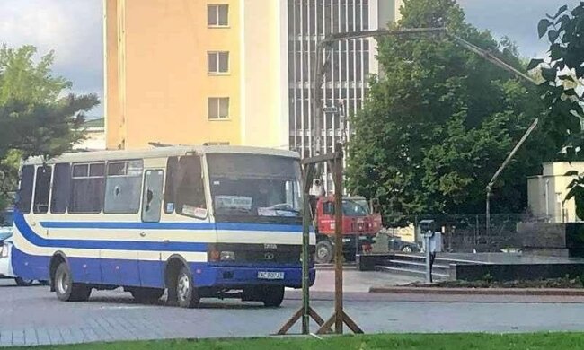 Луцк, автоюбус с заложниками, террорист