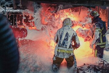 Удар по Києву