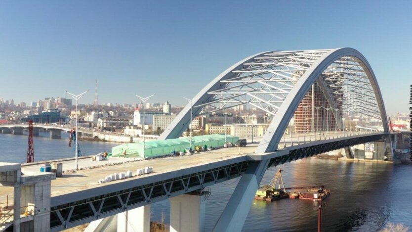 Відкриття Подільсько-Воскресенського мосту у Києві / Фото: Wikimedia