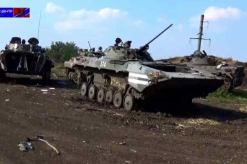 Уничтоженная техника украинской армии под Свердловском