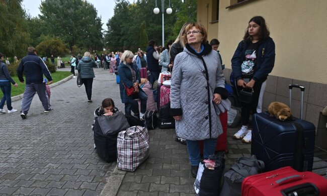 Украинские беженцы / Фото: gettyimages.com