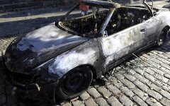 Ночью сожгли автомобиль начальника УБОП в Закарпатье