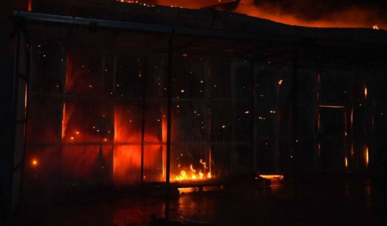 Удар дронами по Одессе