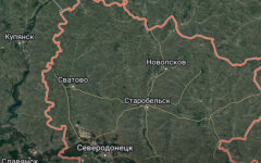 Удар по оккупантам в Сватово, война россии против украины