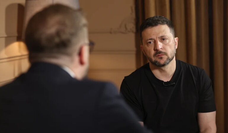Володимир Зеленський / Фото: Йоргос Мутафіс
