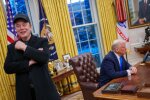Илон Маск и Дональд Трамп
