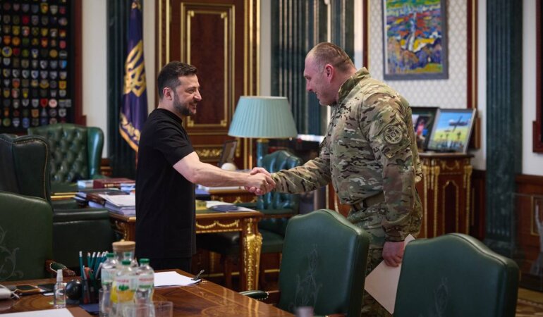 Владимир Зеленский и Василий Малюк