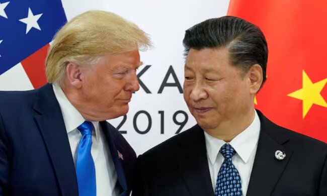 Дональд Трамп и Си Цзиньпин