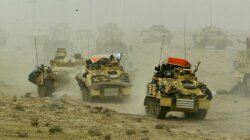 Солдаты Британской армии в южном Ираке
