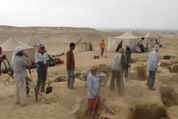 раскопки в Египте
