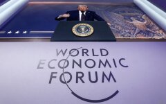 Дональд Трамп на Всемирном экономическом форуме в Давосе