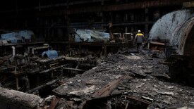 Удары по энергетике Украины, фото - Reuters