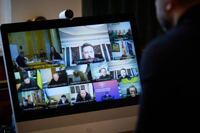 Зеленський провів селектор / Фото: Телеграм президента