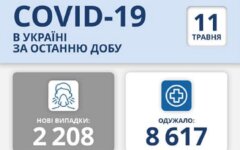 Статистика по коронавирусу на 11 мая