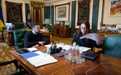 Владимир Зеленский и Юлия Свириденко