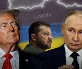 Трамп, Зеленский и Путин