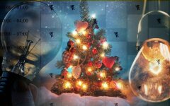 Отключение электроэнергии в Украине на Новый год