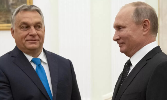 Орбан та Путін. Фото: із відкритих джерел