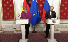 Ангела Меркель, Владимир Путин, Украина