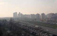 Загрязнение воздуха в Киеве, запах гари в киеве