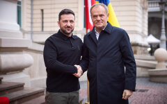 Володимир Зеленський та Дональд Туск