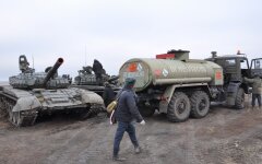 Учения российских танкистов, российские войска на границе с украиной