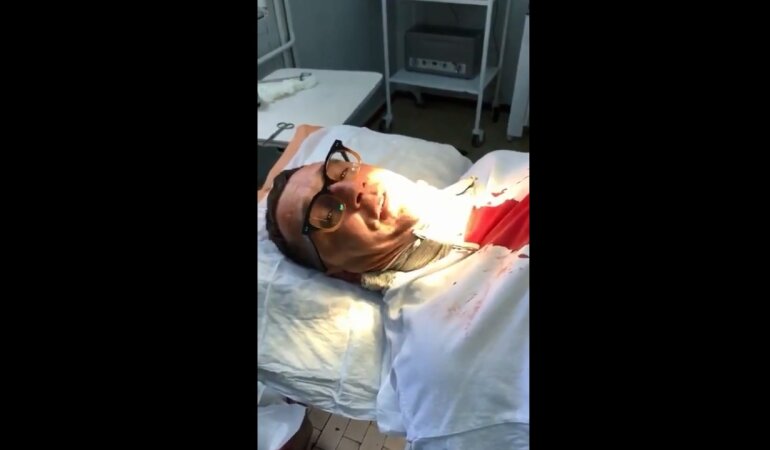 Одесский блогер, перерезал горло, Владимир Зеленский