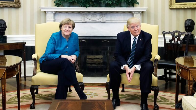 Меркель и Трамп
