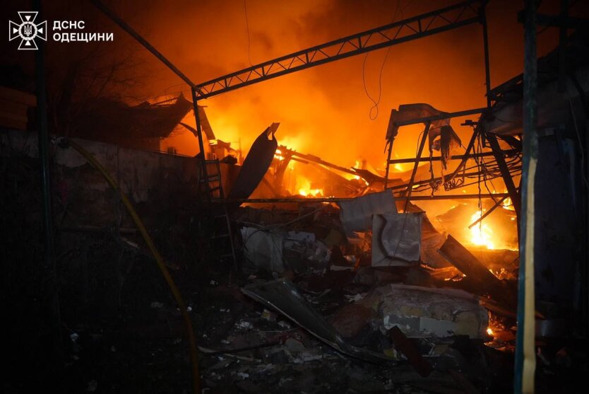 Удар по Одесі