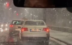 погода в Украине, МВД, снег, мокрый снег, гололедица