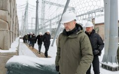 Денис Шмыгаль посетил западные области / Фото: Телеграм министра энергетики