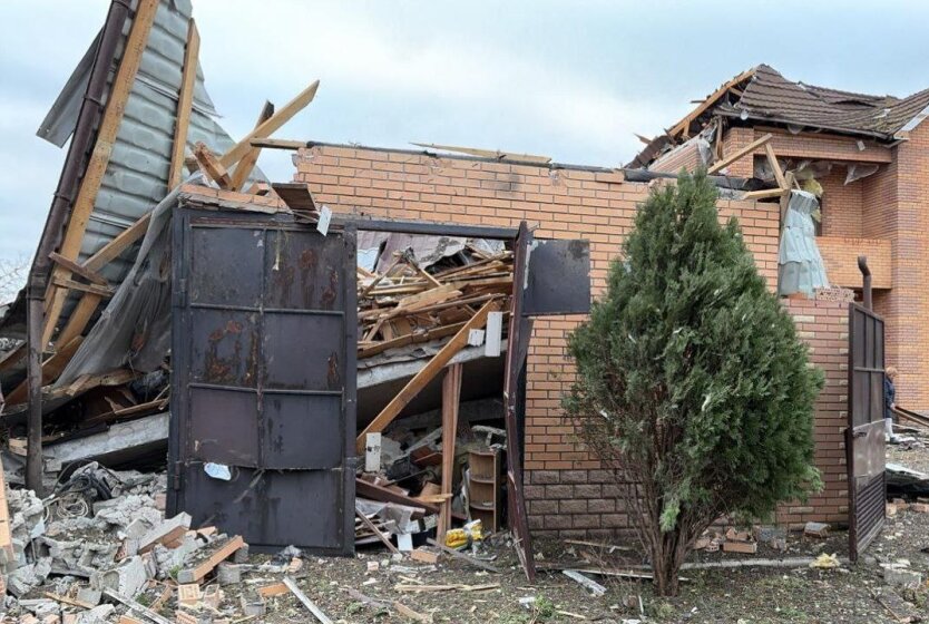 Удар по Днепропетровской области