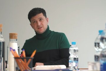 Владимир Зеленский, встреча с Макроном, война на Донбассе