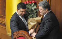 Гройсман Порошенко