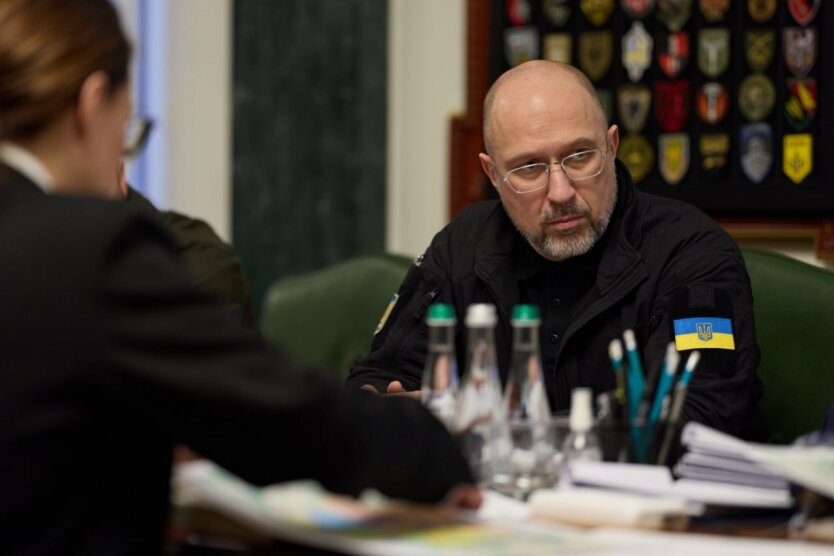 Денис Шмыгаль на совещании в ОП